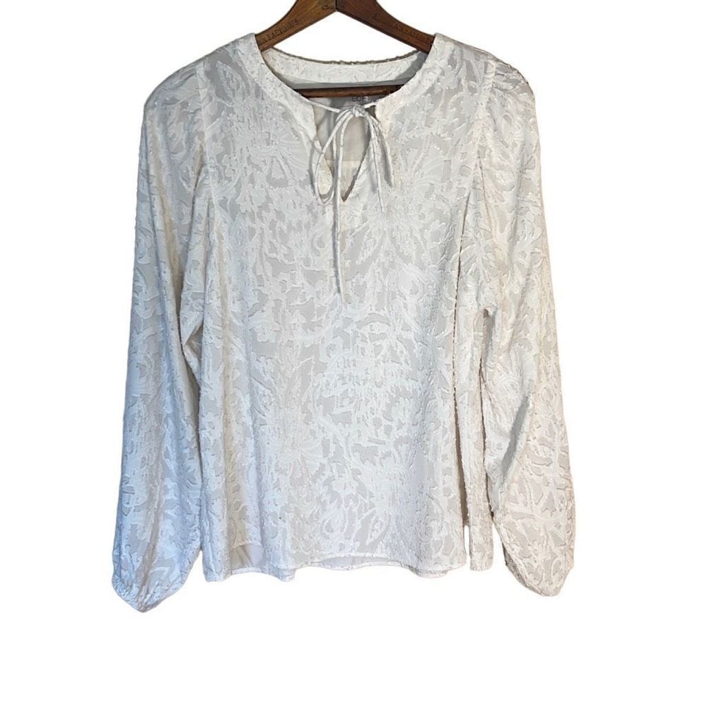 LOFT Lightweight Neck Tie Top‎